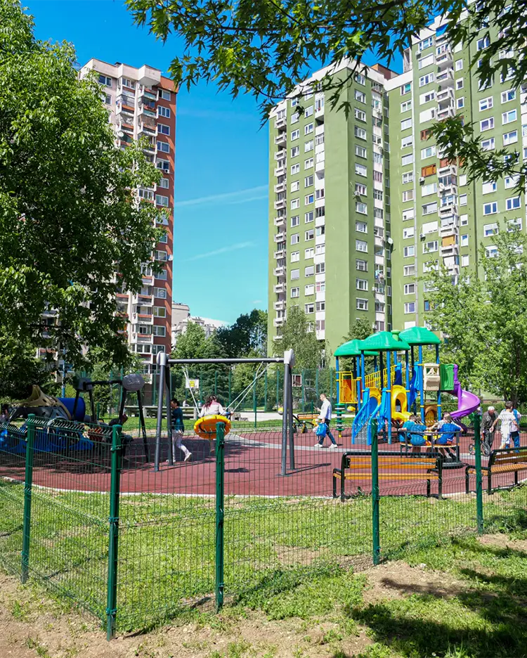 Reconstruction and construction of children’s playgrounds Municipality of Novi Grad